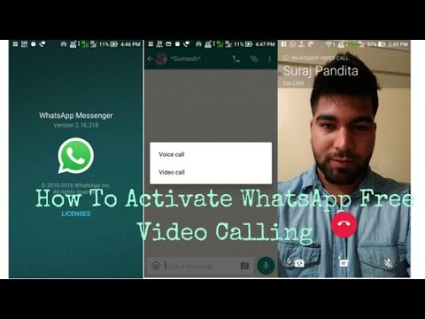 whatsapp pc video call